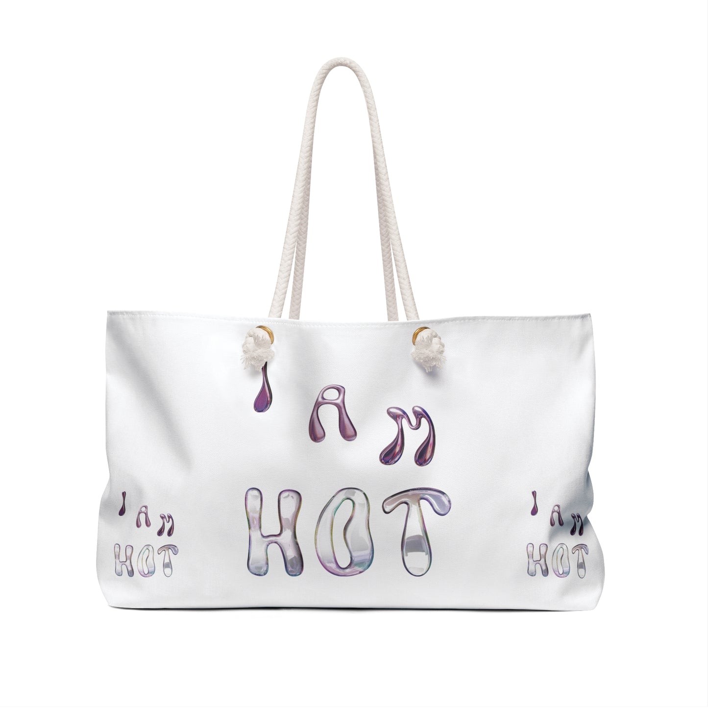 I AM HOT Oversized Fits Everything Tote Bag